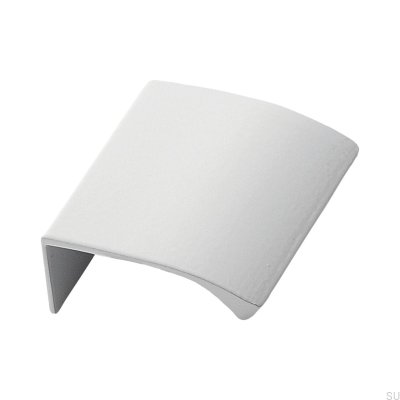 Edge Straight 40 Edge Furniture Handle Aluminum White