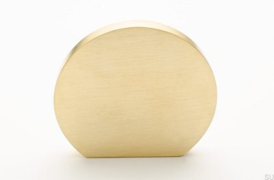 Furniture knob Globe 50 Brass, Brushed Unpainted