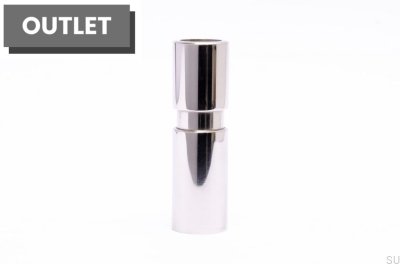 Cylinder Candle Holder - Polished Stainless Steel 30X100