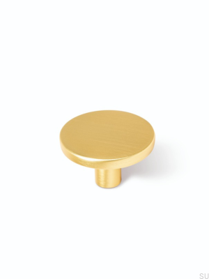 Como furniture knob, brushed gold
