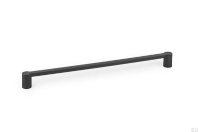 Fusion 320 Titanium Black longitudinal furniture handle