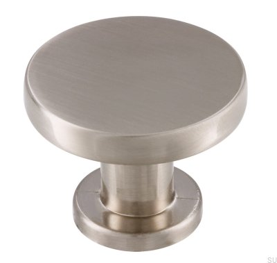 Furniture knob 2505 30 Brushed Silver