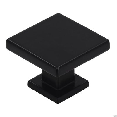 Furniture knob 2506 30 Metal Matte Black