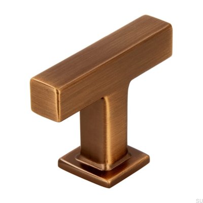 T-Bar 2520 Antique Bronze furniture knob