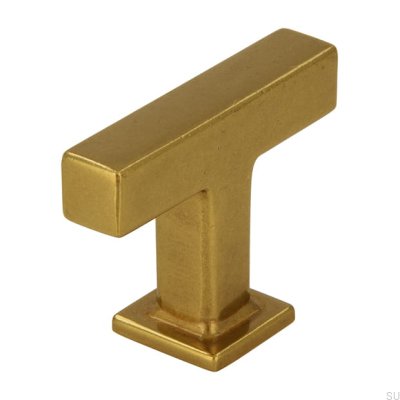T-Bar 2520 Antique Gold furniture knob