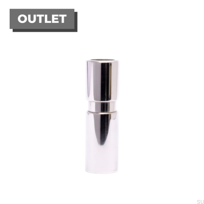 Cylinder Candle Holder - Polished Stainless Steel 30X100