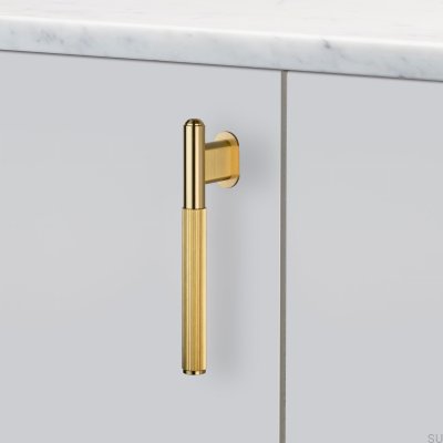 L-Bar Brass Gold furniture handle