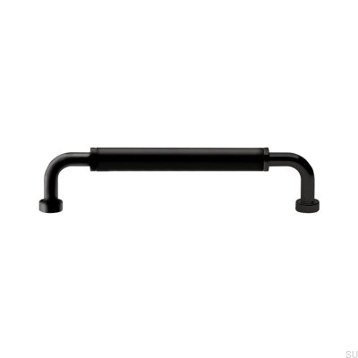 Long furniture handle Brohult M 128 Metal black