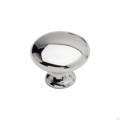 Furniture knob 24226-25 Silver Polished nickel