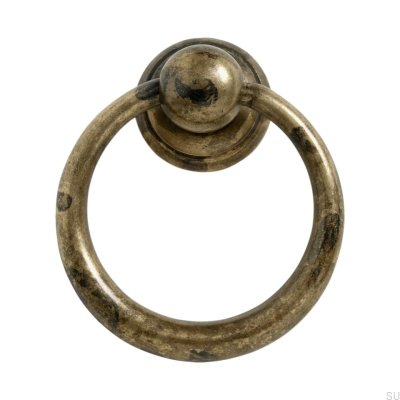 Ring furniture handle 157 33 Antique bronze