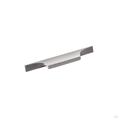 Furniture edge handle Primo Slim 69 Silver Aluminum