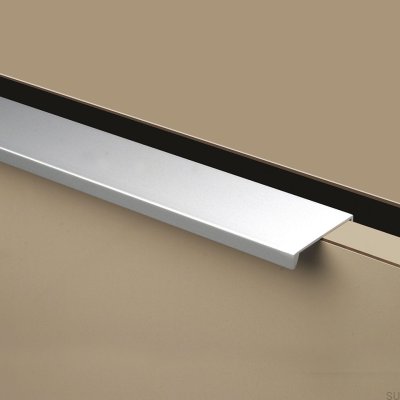 Slim 4025 2x96 Metal Black Edge Furniture Handle