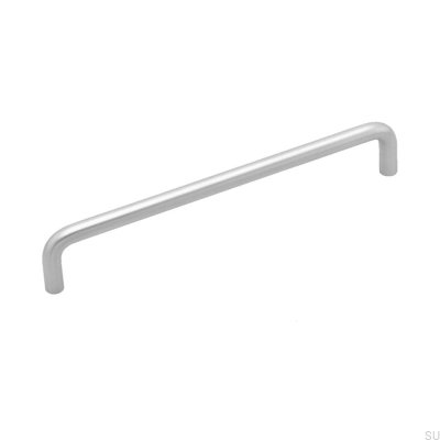 Oblong furniture handle Vs-A 192 Silver
