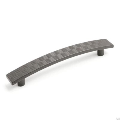 Elongated furniture handle 7191 96 Metal black