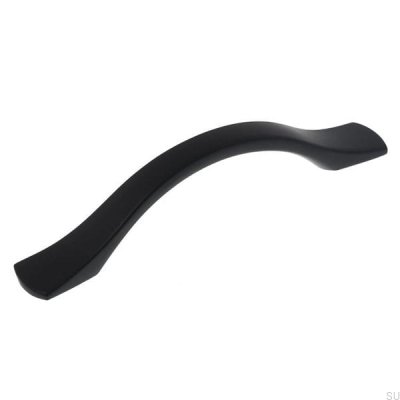 Elongated furniture handle 7155 96 Metal black