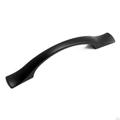 Elongated furniture handle 7150 Metal black