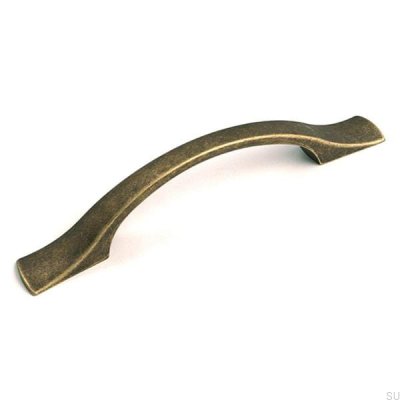 Elongated furniture handle 7150 Antique bronze