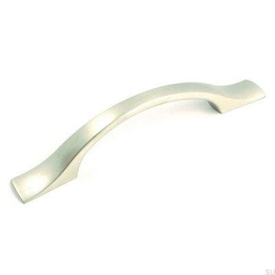 Elongated furniture handle 7150 Brushed nickel