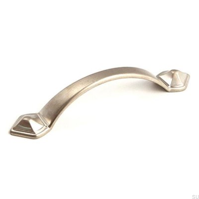 Long furniture handle 6598 Brushed nickel