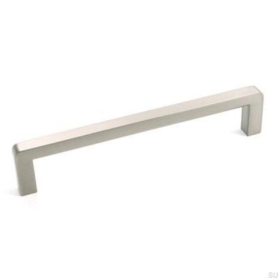 Elongated furniture handle 6200 160 Brushed nickel