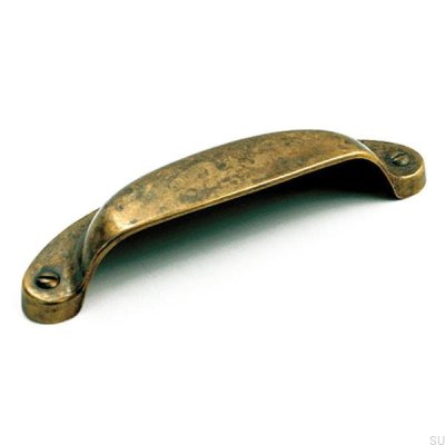 Shell furniture handle 5283 96 Antique bronze