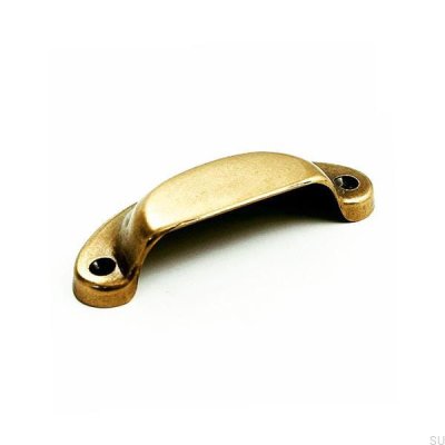 Shell furniture handle 5283 64 Antique bronze