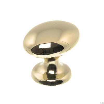 Furniture Knob 4010 Polished Gold, Lacquered