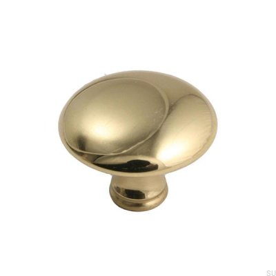 Furniture Knob 3540 Gold Polished Lacquered