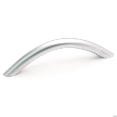 Long furniture handle 3499 128 Brushed chrome