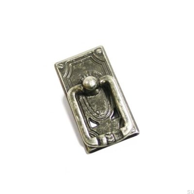 Elongated furniture handle 5258 Antique black