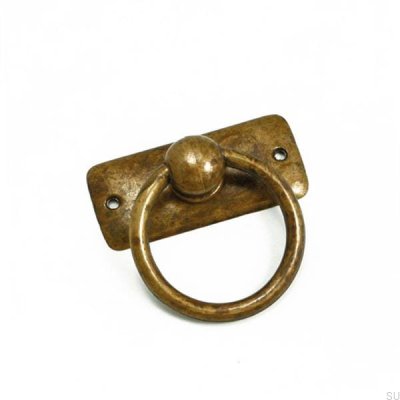 Elongated furniture handle 5211 Antique bronze