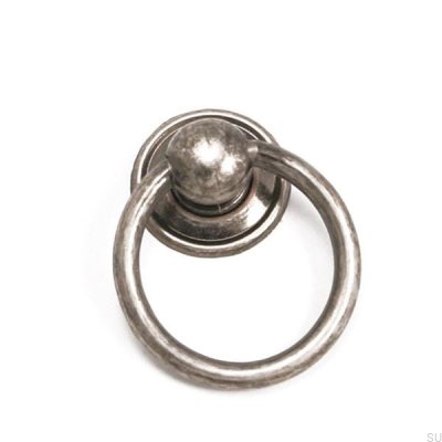 Round furniture handle 5210 36 Antique black