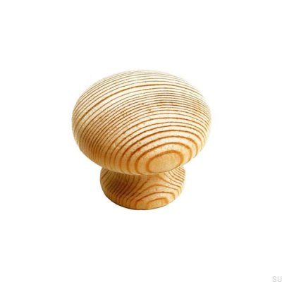 Furniture Knob 4460 30 Wooden Pine Unvarnished