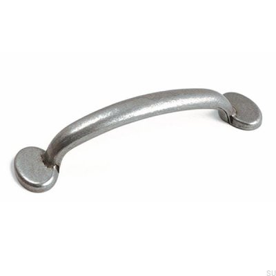 Oblong furniture handle 4445 Antique black