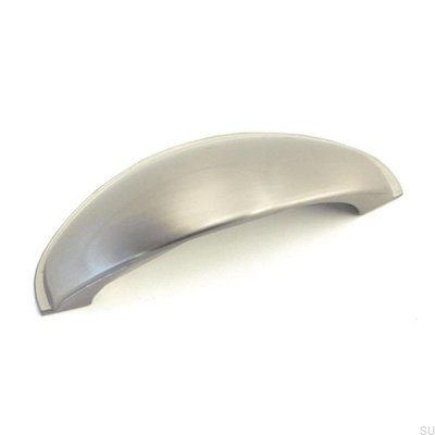 Shell furniture handle 4438 Polished nickel