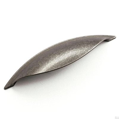 Elongated furniture handle 3940 Antique black