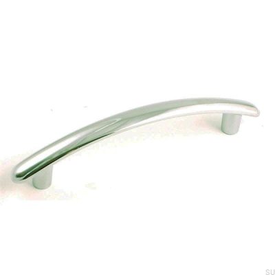 Elongated furniture handle 2284 96 Polished chrome