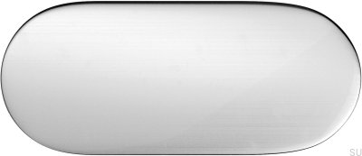 Furniture knob TS 2 Brass, chrome-plated (2 pieces)