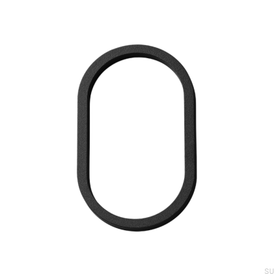 House number small digit 0 Aluminum