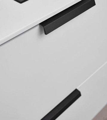 Edge furniture handle Bench 160 Aluminum black