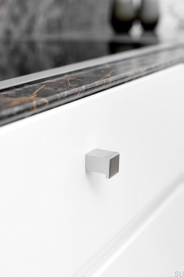 Byte Furniture Knob Stainless Steel Polished