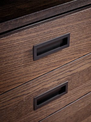 Inn 160 Recessed Furniture Handle Metal Matte Black