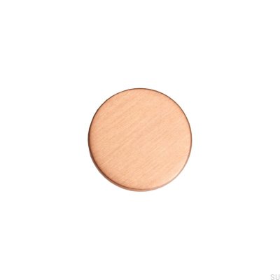 Como furniture knob Brushed copper