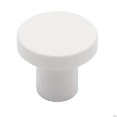 Furniture Knob 2078 Metal Matt White