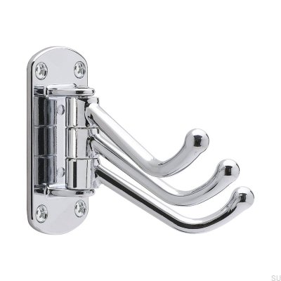 Wall hanger Lyr Polished chrome