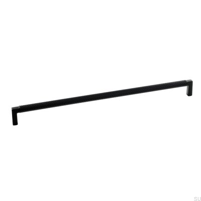 Lengthwise furniture handle Track 320 Metal black