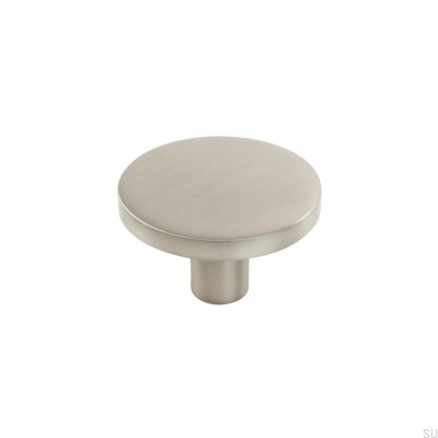 Furniture knob Como Big Brushed Nickel