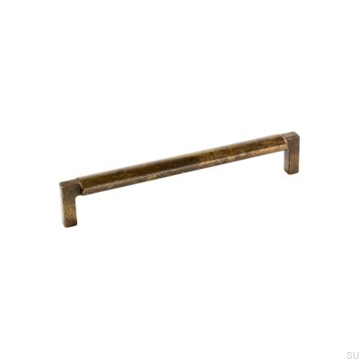 Lecco 160 oblong furniture handle Antique bronze