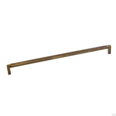 Lecco 320 oblong furniture handle Antique bronze