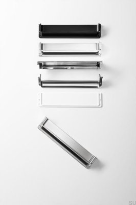 Nest 212 recessed furniture handle Metal black